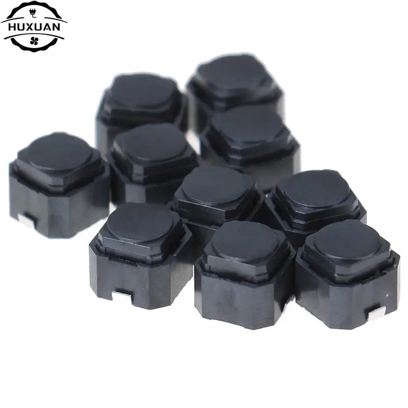 10Pcs/lot Height 5mm Silent Tact Switch Smd Silicone Button Switch Touch Switch 6*6*5mm