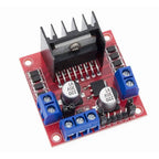 1/2/5pcs L298N Driver Board Module Dual H Bridge DC Stepper Motor Smart Car Robot Breadboard High Power L298 DC Motor Driver