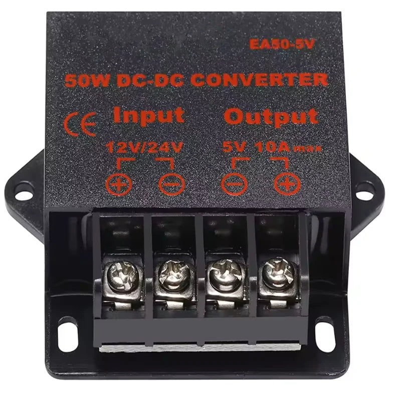 12V 24V to 5V 5A 10A 15A DC DC Converter Step Down Voltage Regulator Buck Converter Car Power Supply Transformer Module