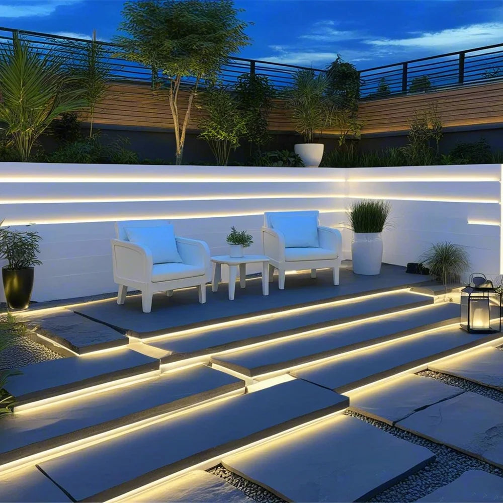 12V 24V Waterproof COB LED Strip Light 3000K 4000K 6000K IP67 Flexible Led Tape 480LEDs/m 5m 10m 20m 0.5m 1m 2m Linear Lighting