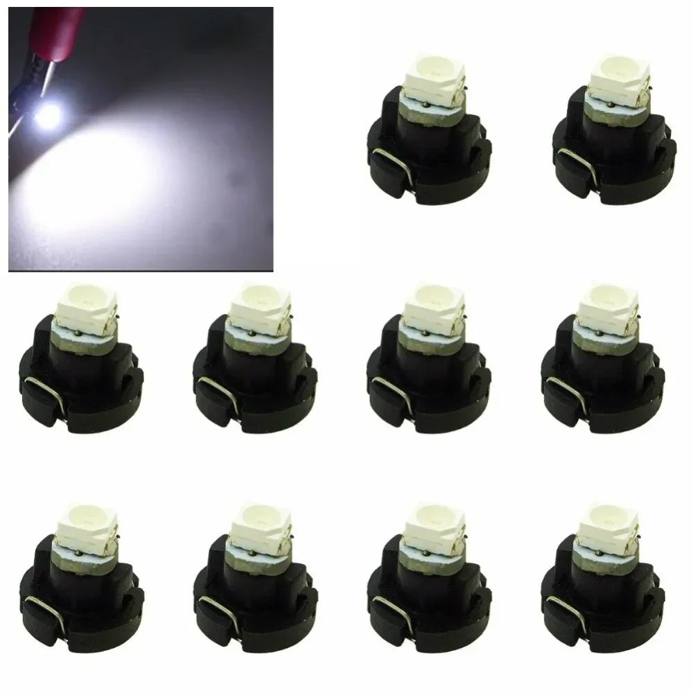 10pcs T3 T4.2 T4.7 1SMD LED low consumption high bright long life bulb NEO wedge instrument panel control light