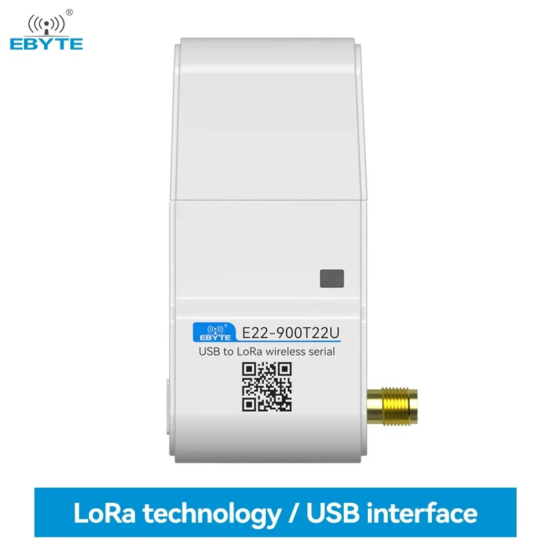 LoRa Module USB Interface 230/400/900MHz E22-230/400/900T22U 22dBm With Antenna RSSI LBT 5KM DIP Module CDSENT