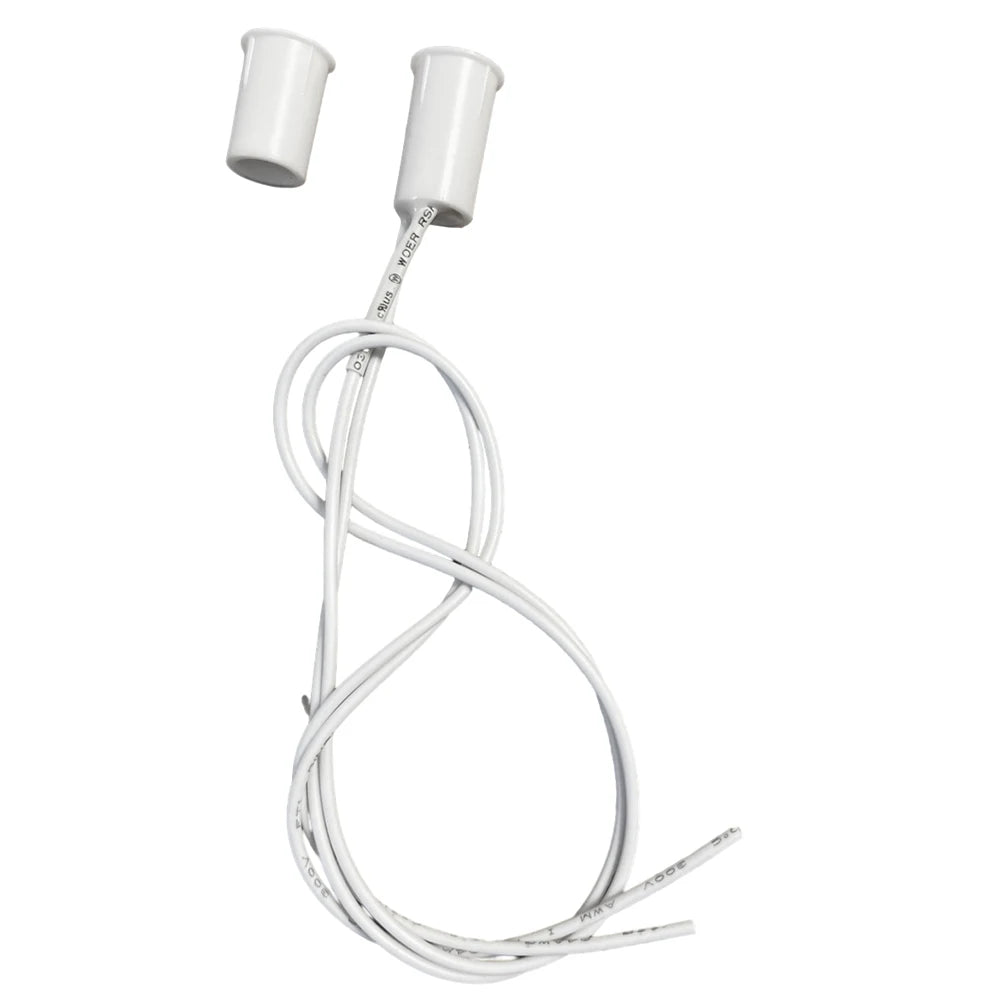 RC-33 Magnetic Reed Switch NC Recessed Wired Window Door Contact Sensor for Home Security and Burglar Alarm Systems
