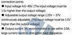 1PCS EGBO LM2596 LM2596S power module + LED Voltmeter DC-DC adjustable step-down power supply module with digital display