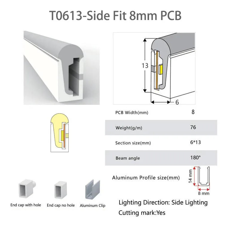 WS2812B WS2815 Neon Silica Gel Tube IP67 Waterproof Outdoor For WS2811 WS2813 SK6812 5050 Addressable RGB LED Strip