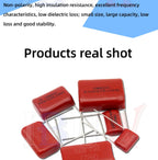 10PCS 63V 100V 250V 400V 630V CBB  Polypropylene film capacitor 100PF 220PF 470PF 10NF 1UF 22NF 100NF 220NF 330NF 470NF 680NF