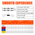 Blue Heat Shrink Solder Seal Wire Connectors Kit Waterproof Butt Connector Heat Shrink Electrical Terminals or Marine Automotive