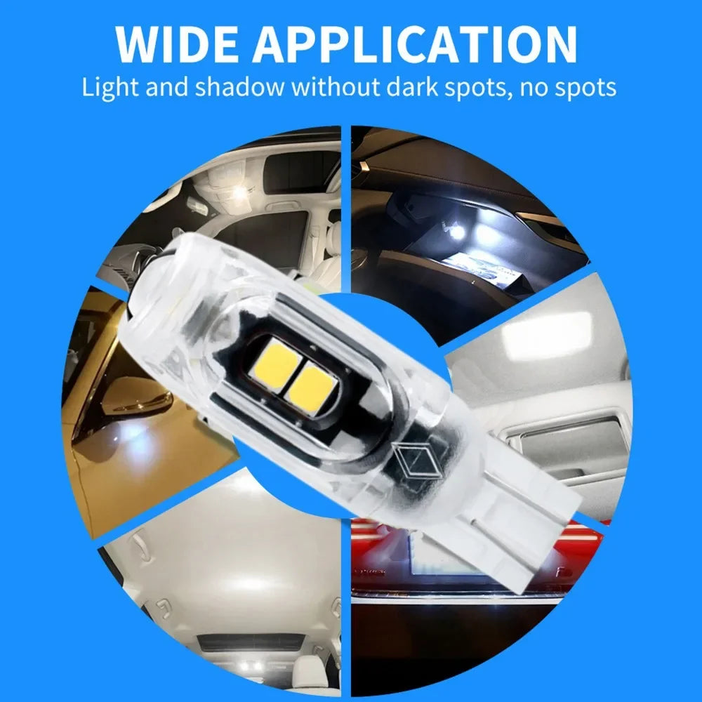 T10 Car Strobe Light 3030 5SMD High Brightness Motorcycle LED Flashing License Plate Light 5W5 Infinite Decoding Clearance Lamp