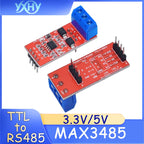 1pcs MAX3485 Module 3.3V 5V TTL to RS485 Module, Microcontroller Development Accessory with Overvoltage Protection