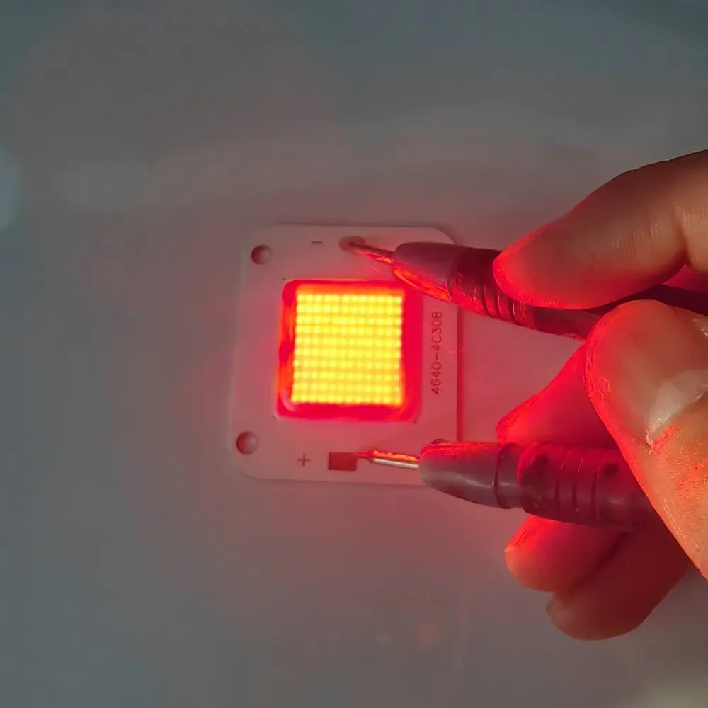 DC12V 32V 50W LED COB Integrated Smart IC Driver High Power 12V COB LED Cold White Warm White Red Blue Green Orange Full Spectru