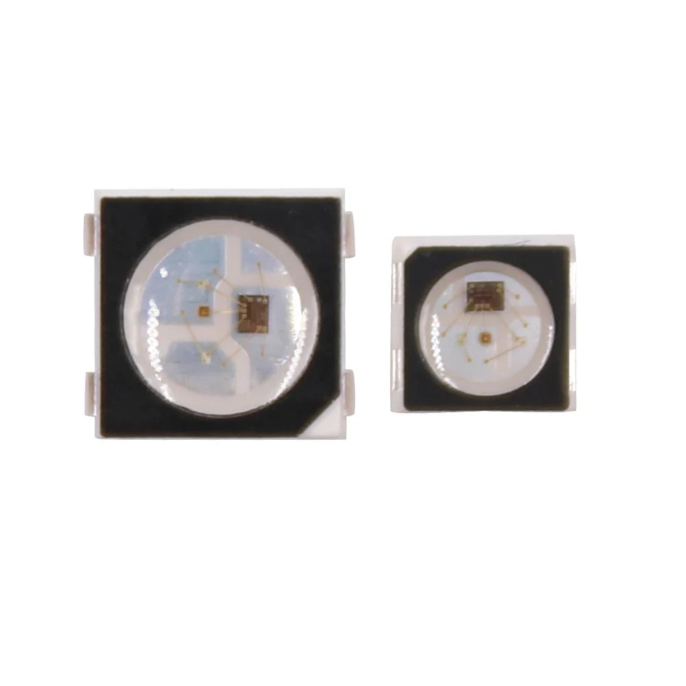 Individually Addressable SK6812 Mini 3535 5050 SMD RGB LED Chip Digital Pixels White/Black as WS2812B Leds DC5V 2~1500Pcs