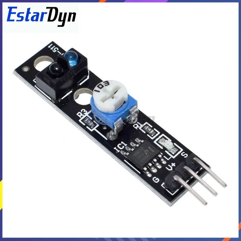 Estardyn TCRT5000 IR Infrared Line Track Follower Sensor TCRT5000L Obstacle Avoidanc For AVR ARM PIC DC 5V
