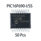 1~100Pcs PIC16F690-I/SS SSOP20 SMD 8Bit MCU 20MHz 4K Flash Microcontroller Chip For Electronic DIY And Industrial Control