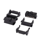 2.54MM Pitch 6 Position 8 10 14 16 18 20 24 26 30 34 40 Pin Female IDC Socket IDC Connector Ribbon Cable DC3 Header Male Socket