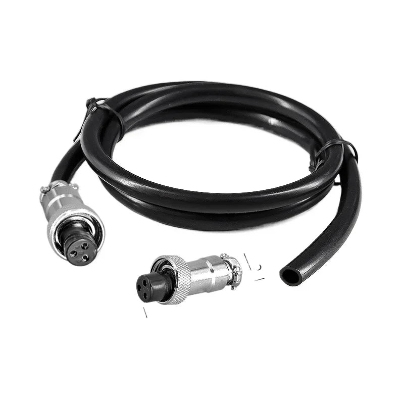GX12 Female Plug Socket Waterproof M12 Circular Aviation Connector 2Pin 3Pin 4Pin 5Pin 6Pin 7Pin 1m 2m Extension Cable Wire