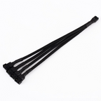 4 Pin Pwm Fan Cable 1 To 1/ 2/3/4 Ways Splitter Black Sleeved 27cm Extension Cable Connector PWM Extension Cables