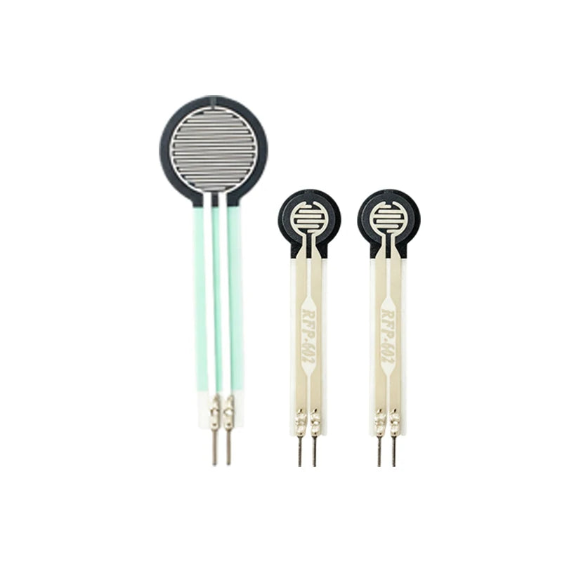FSR402 RFP602 Piezoresistive Pressure Sensor Kit, Force Sensitive Resistor Module With Voltage Conversion Board For Arduino DIY