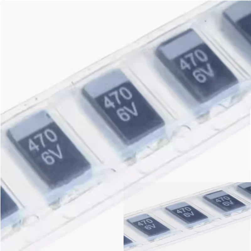 Original 20PCS 6.3V470UF 477 470UF 6V D7343 Tantalum Capacitor