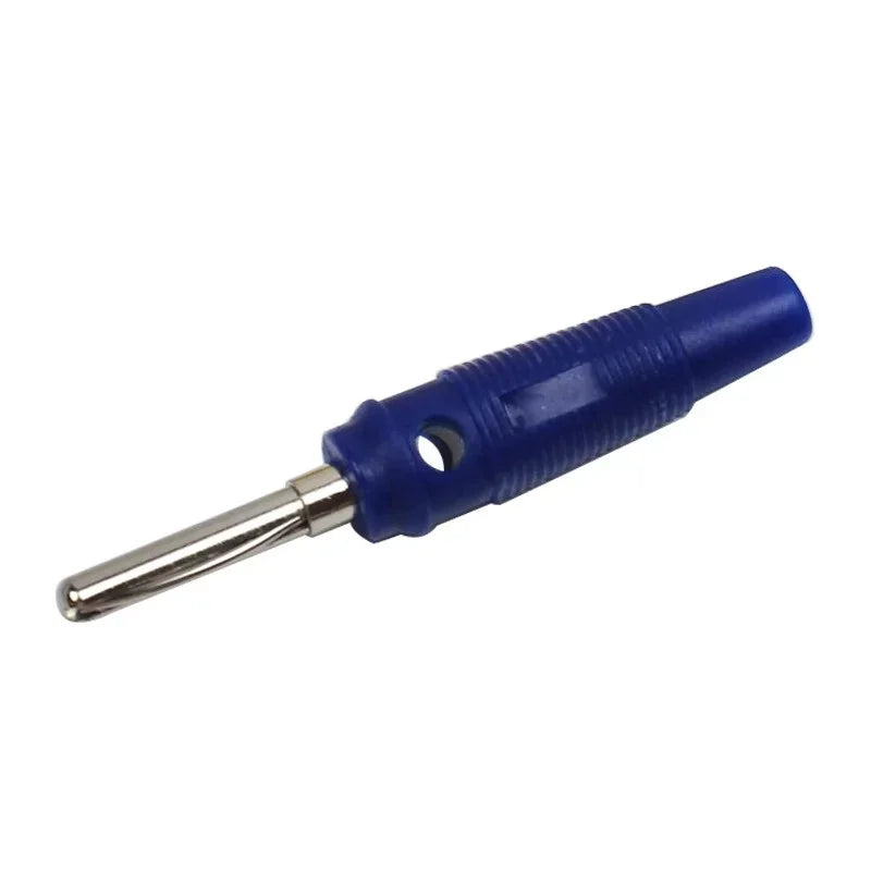 5/20Pcs 4mm Banana Plug High Current Screw Connection Stackable Connector with Insulated Shell Shrouded