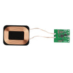 5W Wireless Charging Module PCBA Module Small Coil Lithium Battery Charging Built-in 3.7V Lithium Battery Modification Scheme