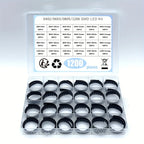 1200Pcs/LOT SMD LED Kit 0402 0603 0805 1206 Red/Green/Blue/White/Yellow/Orange Diode Set 6 Colors Each 50Pcs