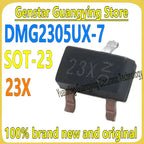 (30 pieces) DMG2305UX-7 Marking: 23X SOT-23 20V 4.2A P-channel MOSFET Field Effect Tube 100% Brand New & Original
