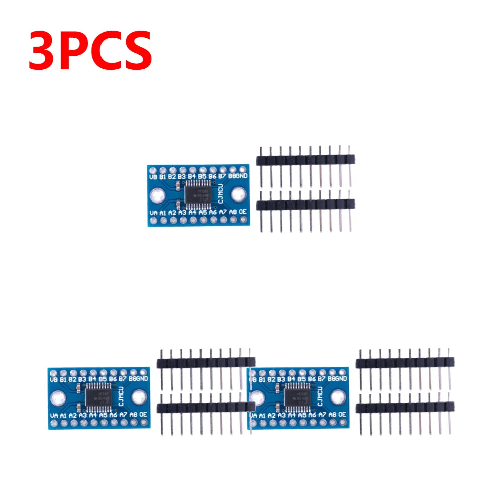 1-10PCS TXS0108E Logic Level Shifter Bi-Directional Module 3.3V 5V 8 Channel Voltage Level Translation Module for Raspberry Pi