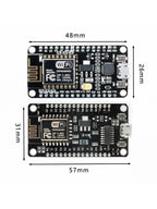 5PCS Wireless Module NodeMcu V3 V2 Lua WIFI Development Board ESP8266 ESP32 With Pcb Antenna And Usb Port ESP-12E CP2102
