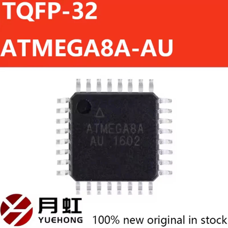 5/10PCS ATMEGA8A-AU Original genuine SMT ATMEGA8A-AU chip 8-bit microcontroller AVR TQFP-32