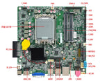 ELSKY  Latest 16 Cores 12gen I9 12900 Processor H610 Chipset DDR4 3200MHZ  Network PCIE-4X X86 Lga 1700 I7 Motherboard