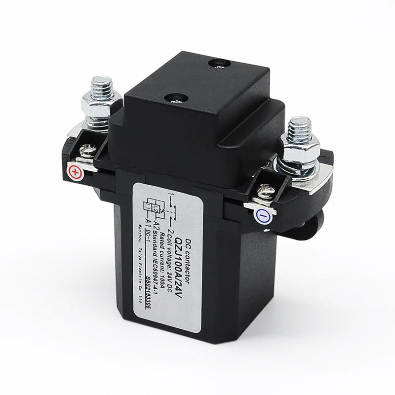 DC Contactor 12V 24V 36V 48V 60V 72VV Power Relay 100A Forklift Normally Open Noramlly Closed QZJ100A
