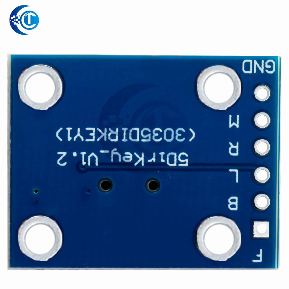 5Way Navigation Button Module with 5D Joystick, Mechanical Tactile Switch for Arduino/STM32, DIY Robotics/Game Controller