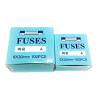 Ceramic Fuse 250V 5x20/6x30 MM 0.25 0.5 1 2 3 4 5 6 8 10 15 20 25 30A