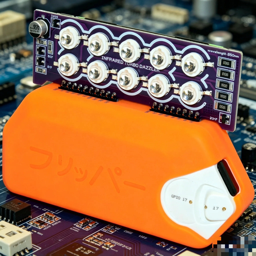 High Power Infrared Transmitter Module Compatible with Flipper Zero, Long Range IR Accessory