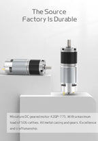 12V24V Planetary Gear DC Low-Speed Motor DC 775 Long Life Ultra-High Torque Forward And Reverse 42mm Planetary Brushed GearMotor