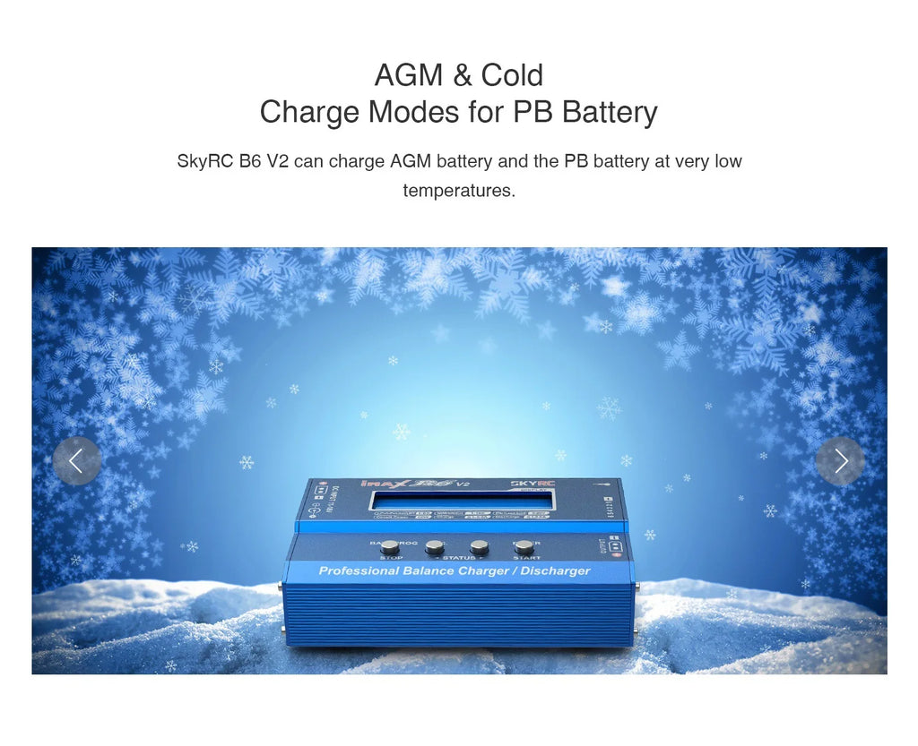 SkyRC IMAX B6 V2 Upgrade RC Battery Balance Charger With Laser Anti Fake