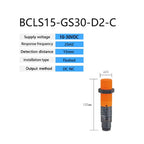 BXUAN Cylindrical Farm Feed Sensing Sensor Capacitive Proximity Switch Material Level Sensor