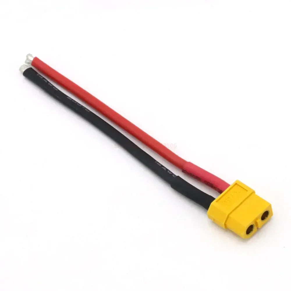 1 pair XT60 XT30 XT90 T Plug Male Female Connector with 10CM Wire, 12/14/16AWG Silicone Cable for RC Lipo Battery
