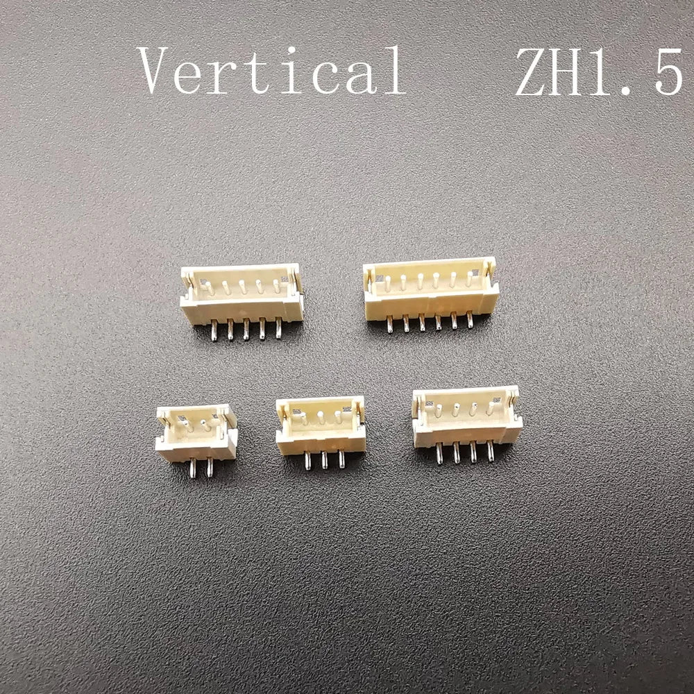 10Pcs PH 2.0 /XH 2.54 /ZH 1.5 /JST 1.25mm /SH 1.0mm Horizontal / Vertical Male Pin Plug Housing SMD Connector 2/3/4/5/6 Pin