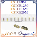 10pcs/lot Original New Ceramic Crystal 3213 8Mhz 12Mhz 20Mhz 16MHZ 8.000MHZ CSTCE 3Pin SMD Ceramic Resonators CSTCE16M 3.2*1.3