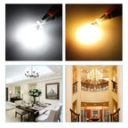 10PCS Dimmable Mini G4 LED COB Lamp 6W Bulb AC DC 12V 220V Candle Lights Replace 30W 40W Halogen For Chandelier Spotlight