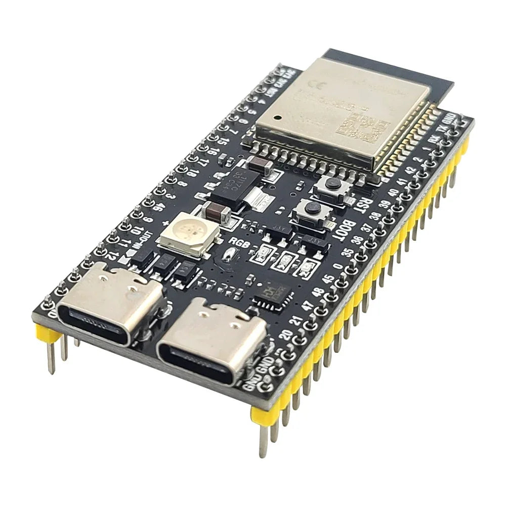 ESP32-S3 N16R8 Development Board WiFi Module KIT with Double MIC Speaker for AI Voice Interaction DIY IOT Smart Home Expansion
