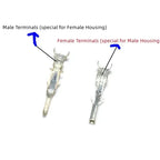 MX3.0mm Connector Double Row Plug-in Female Housing Shell 2*1/2/3/4/5/6/7/8/9/10/11/12P Male Terminals Molex 3.0mm