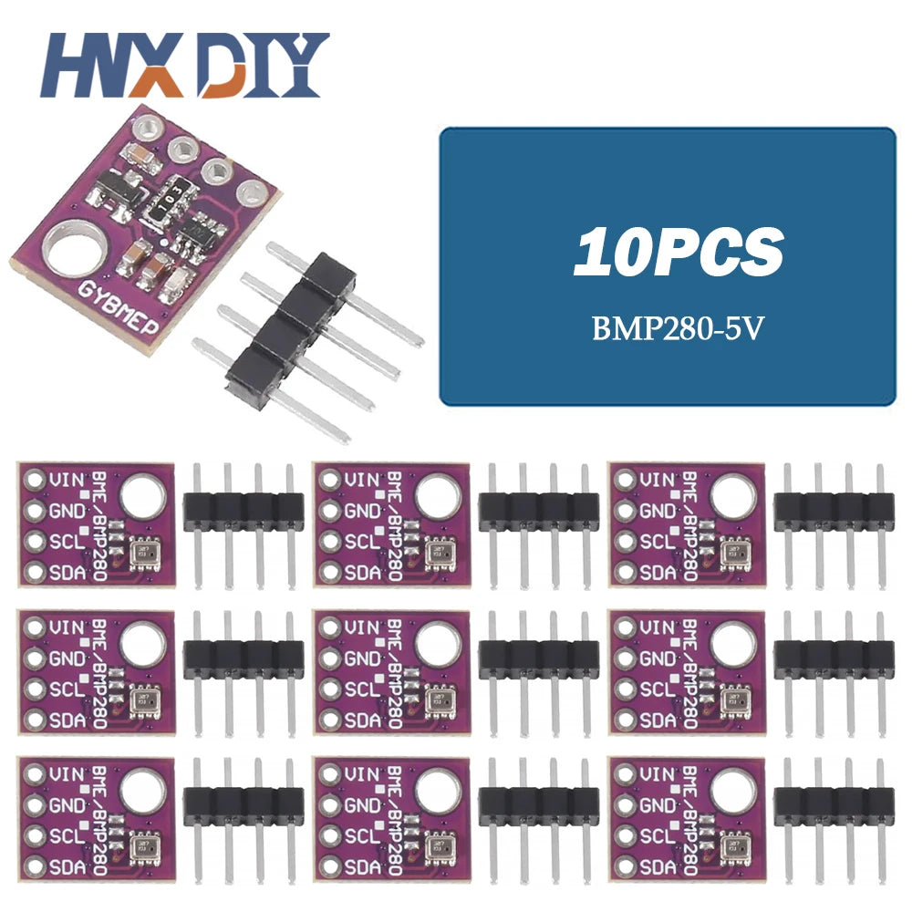 1-10pcs BME280 BMP280 5V 3.3V Digital Sensor Temperature Humidity Barometric Pressure Module I2C SPI for Arduino