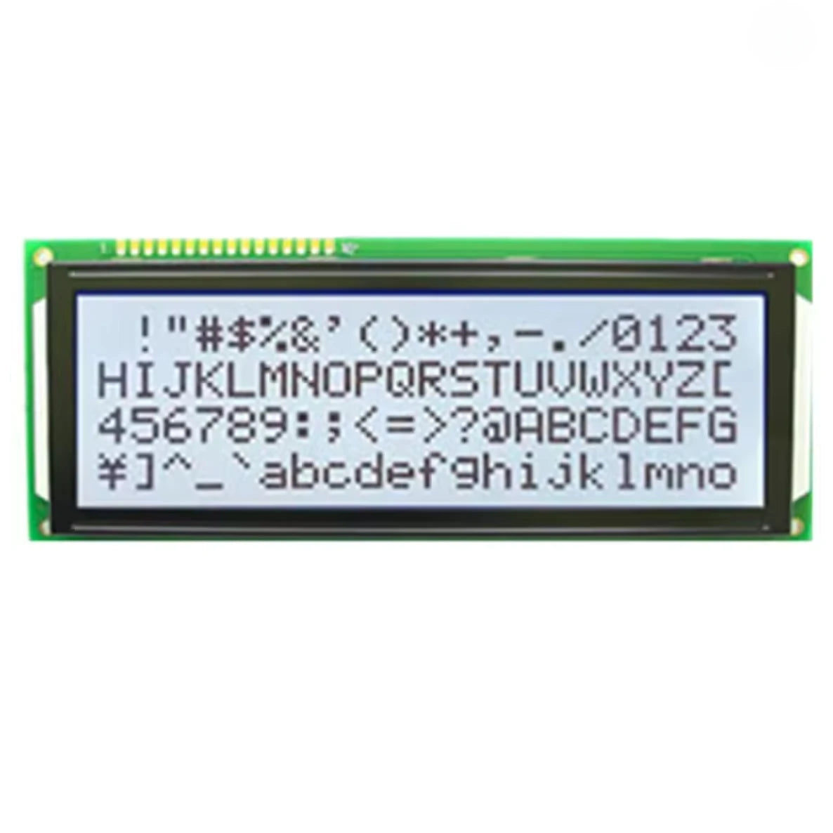 5V Larger LCD 2004 20X4 Largest Character Yellow Blue Screen 204 WH2004L-YYH-CT 2004L Display Module 146*62.5MM HD44780 AC204B