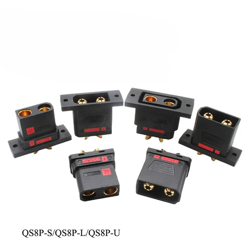 130-180A QS8P-S QS8P-L QS8P-U Battery Connector F Aviation Model Forklift QS8 Series Lithium Battery Anti Spark Female Male Plug
