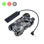 Airsoft CNC IR Laser Sight RAID CQBL PEQ PERST NGAL OGL DBAL IR Device Metal Material  Red, Green, Blue Laser IR Laser 20mm Rail