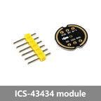 ICS-43434 MEMS Microphone Module I2S Digital Output Omnidirectional Microphone Sensor Board For Arduino Audio Collection DIY