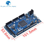 DUE R3 Development board SAM3X8E 32-bit ARM Cortex-M3 / Mega2560 R3 Duemilanove For Arduino Due Board With Cable