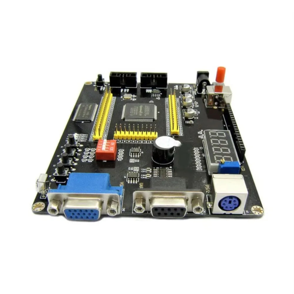 VoltSFPGA Development Board CycloneIV EP4CE6 with LCD VGA OV7670 Camera & Network Interface, JTAG AS Programmer for Electronics